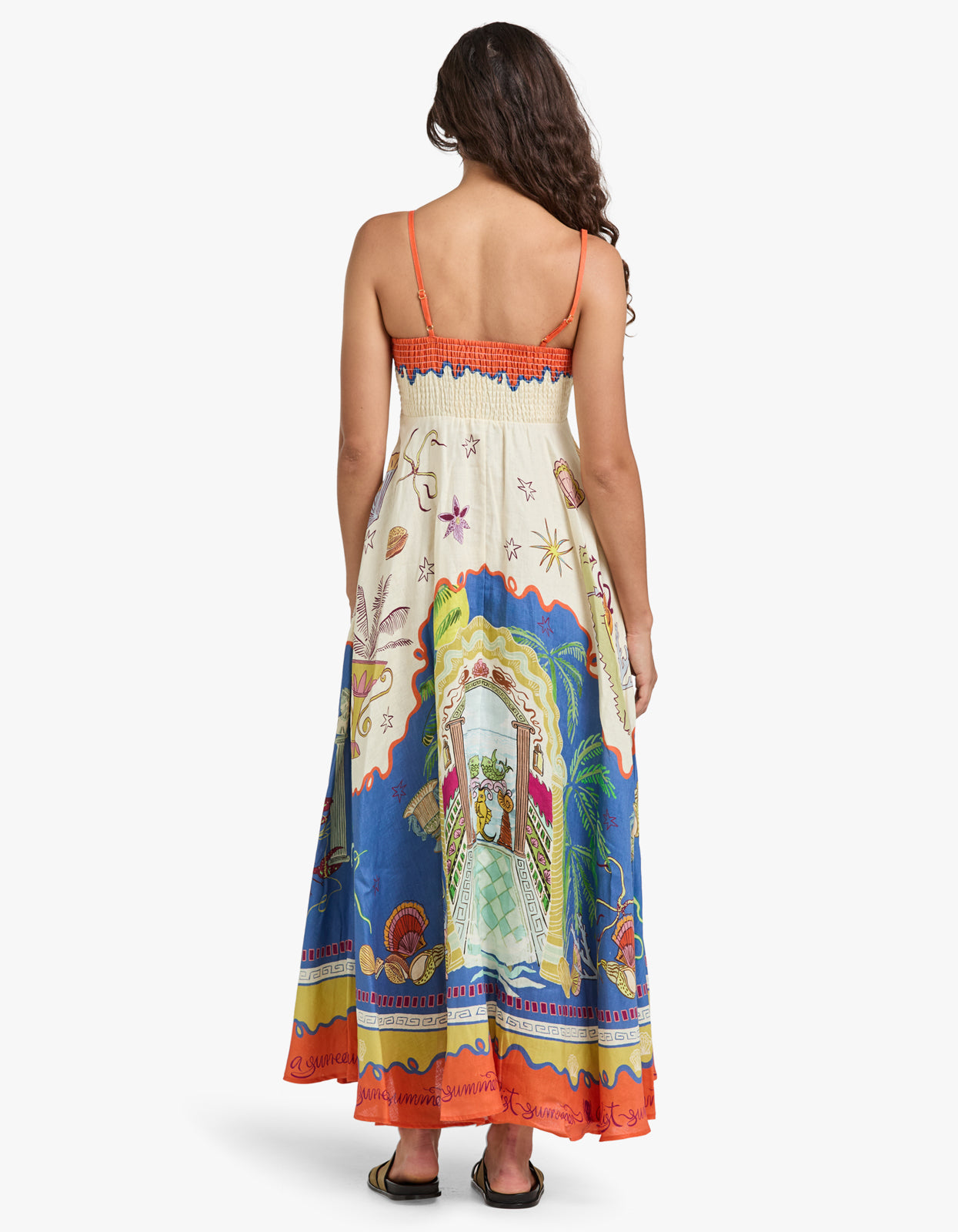 Surrealist Summer Sundress - Multi