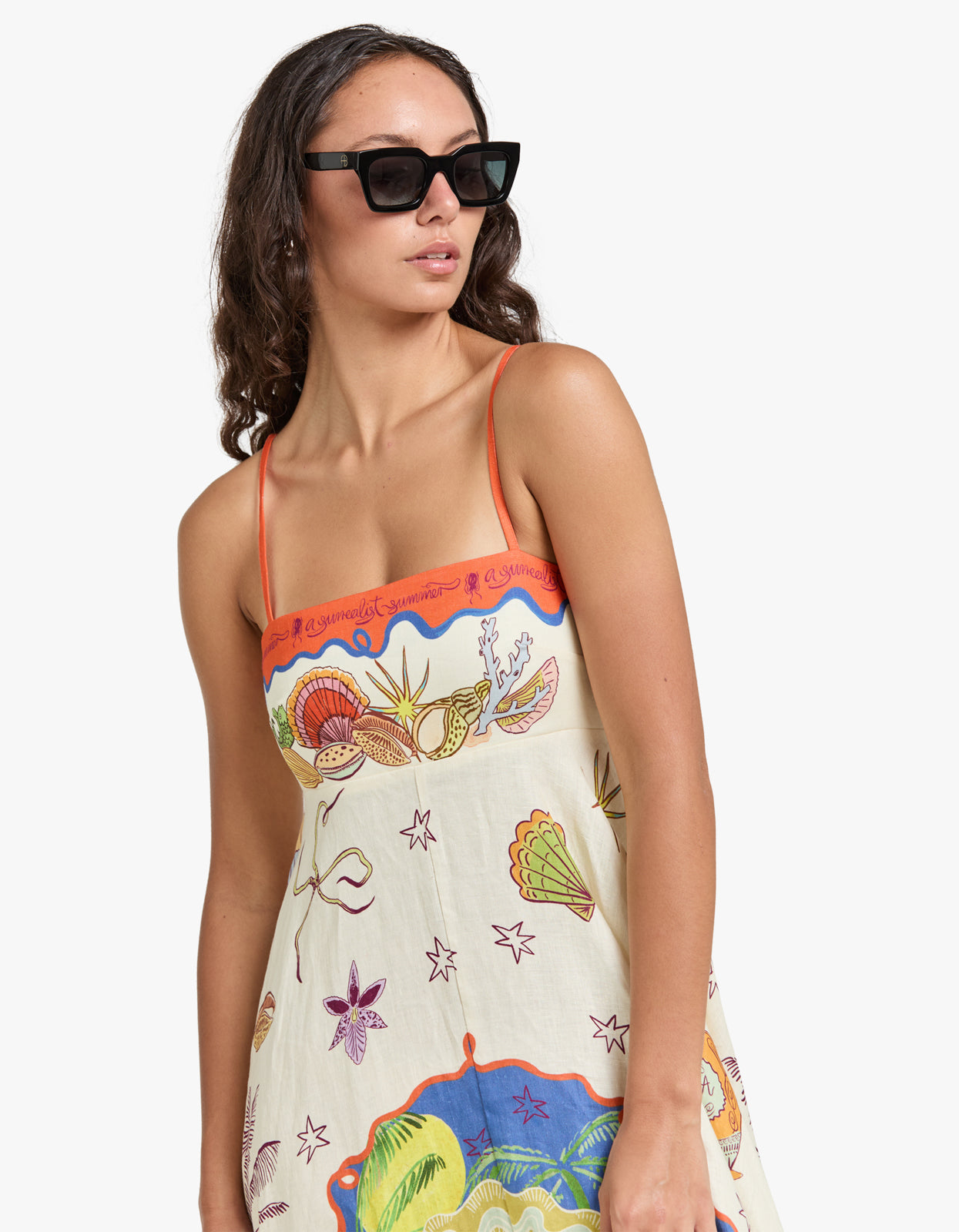 Surrealist Summer Sundress - Multi