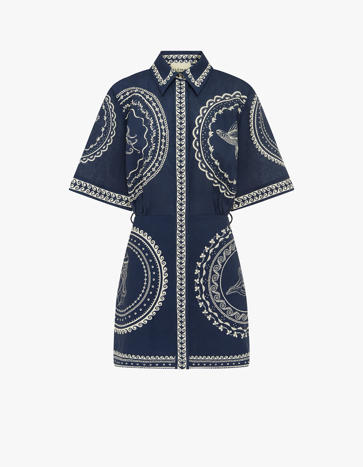 Oceane Mini Dress - Navy