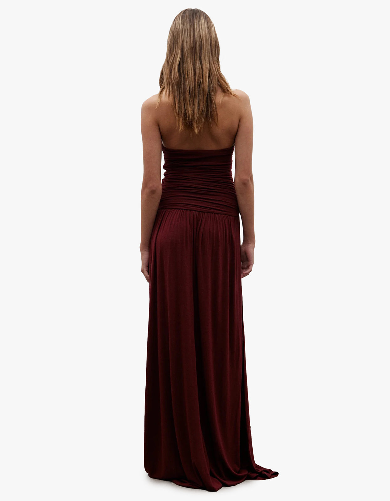 Leah Dress - Wine