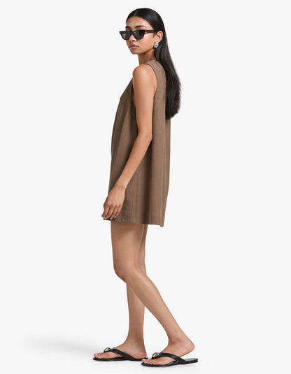 Skylar Dress - Chocolate