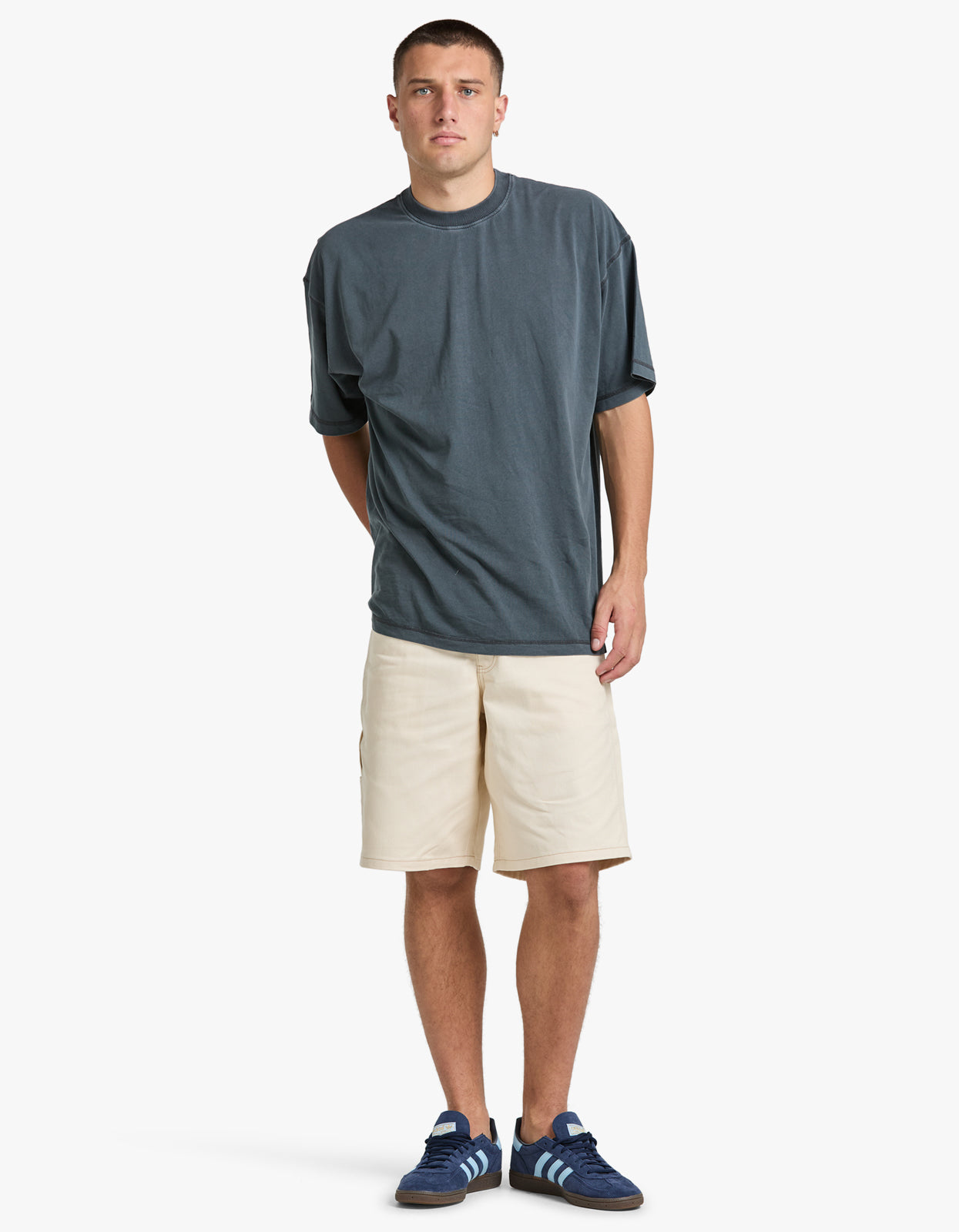 Mens Carpenter Short - Ecru