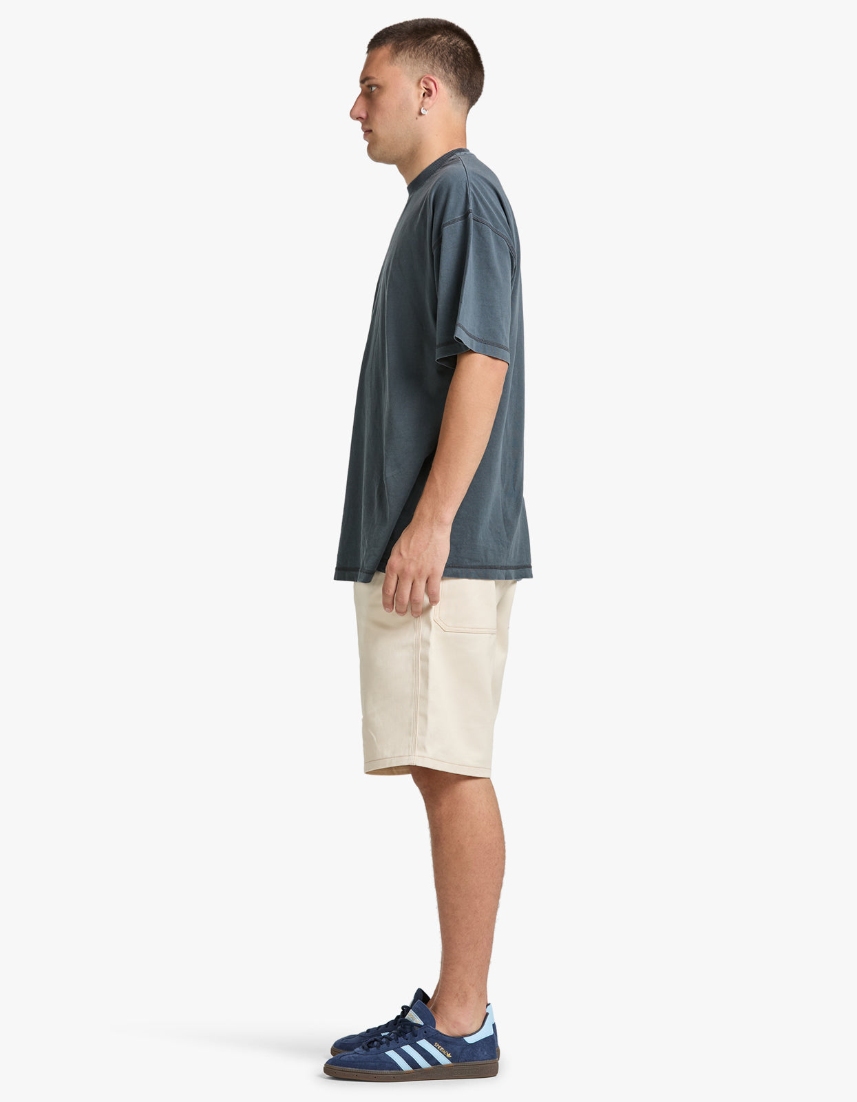 Mens Carpenter Short - Ecru