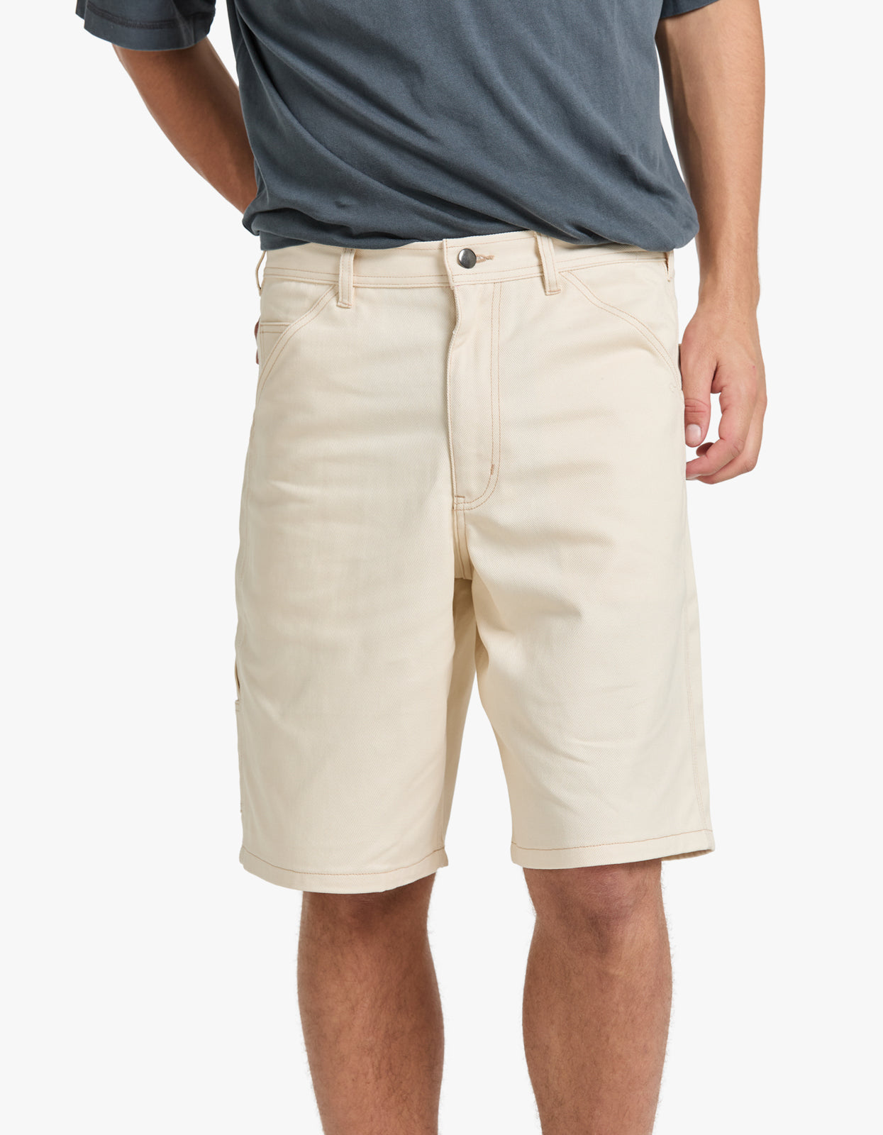 Mens Carpenter Short - Ecru