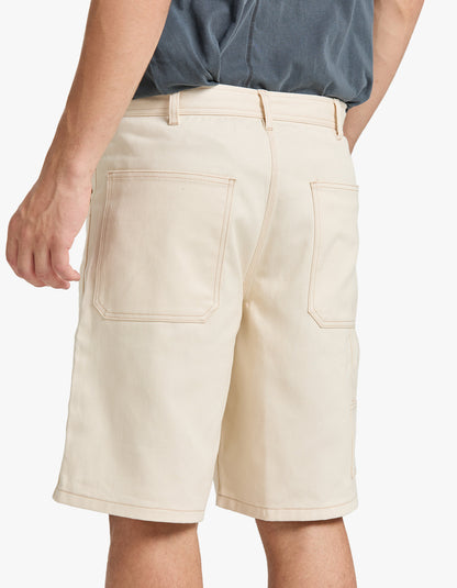 Mens Carpenter Short - Ecru