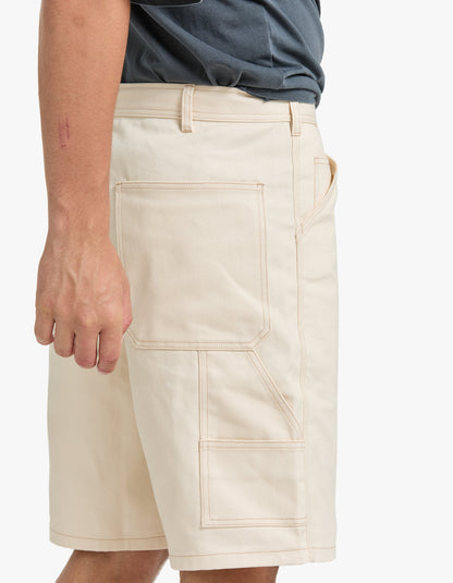 Mens Carpenter Short - Ecru